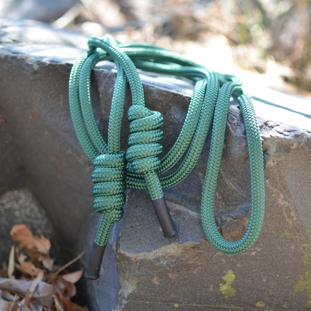 Spiral Flow 10mm rope coiled and ready for travel or recovery sessions focused on the spinal engine