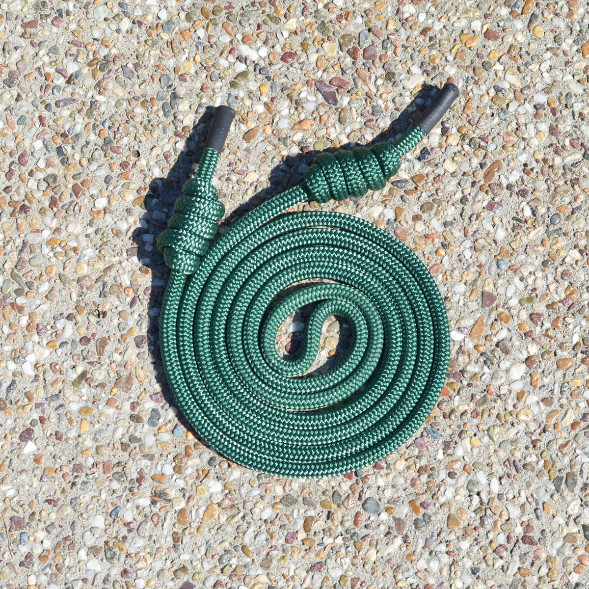 Spiral Flow 10mm Green Sage flow rope for light rotational training, technique work and spinal engine practice